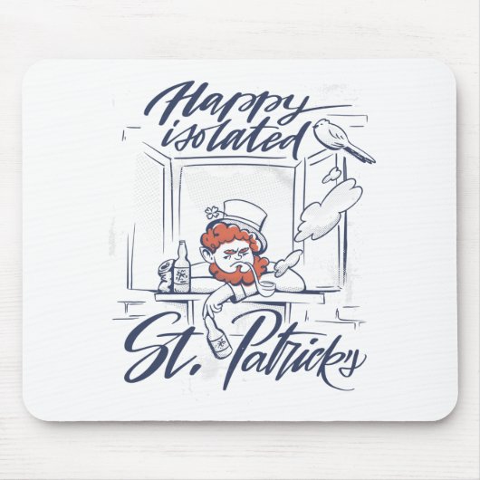 St patricks dayミーム マウスパッド (正面)