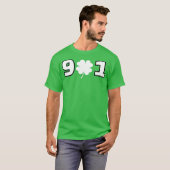 St patricks dayメンフィス901タイガースファン tシャツ (正面フル)