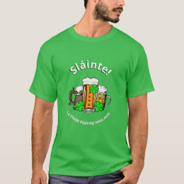 ST PATRICKS DAYユニセックスビール Tシャツ