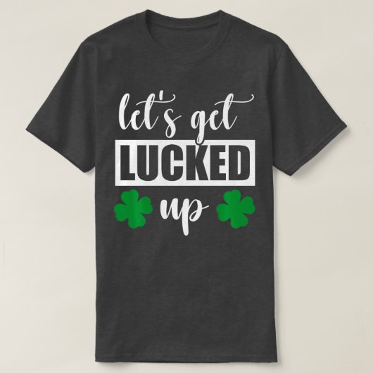 St patricks dayユニークメンズ女子おもしろいレゲットルー tシャツ (デザイン正面)