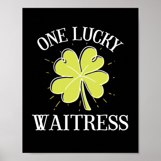 St patricks dayラッキーウエートギフト ポスター (正面)