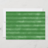 St patricks dayラッキーワン第1誕生日招待状 招待状 (裏面)