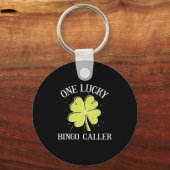 St patricks dayラッキー・ビンゴ・コーラー・ギフト キーホルダー (正面)