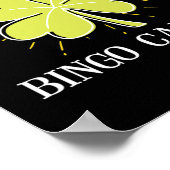 St patricks dayラッキー・ビンゴ・コーラー・ギフト ポスター (角)