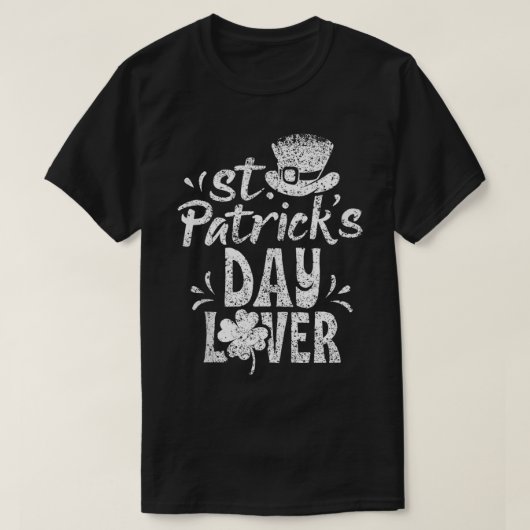 St patricks dayラバーアイリッシュチームSt patricks dayI Tシャツ (デザイン正面)