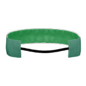 St patricks dayラブラッキーアイリッシュシャムロックグリーン アスレチックヘッドバンド (裏面)