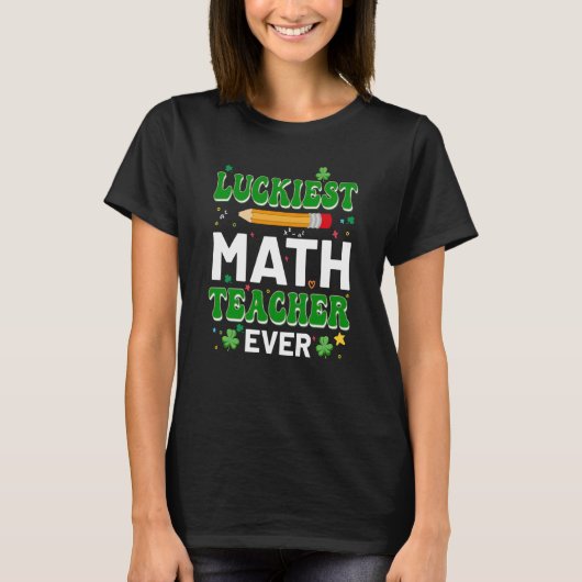 St patricks dayルッキエストマス先生エバーシャーロック tシャツ (正面)