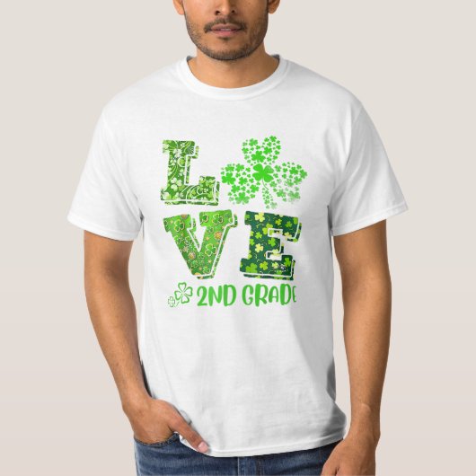 St patricks dayレプレシャン顔 tシャツ (正面)