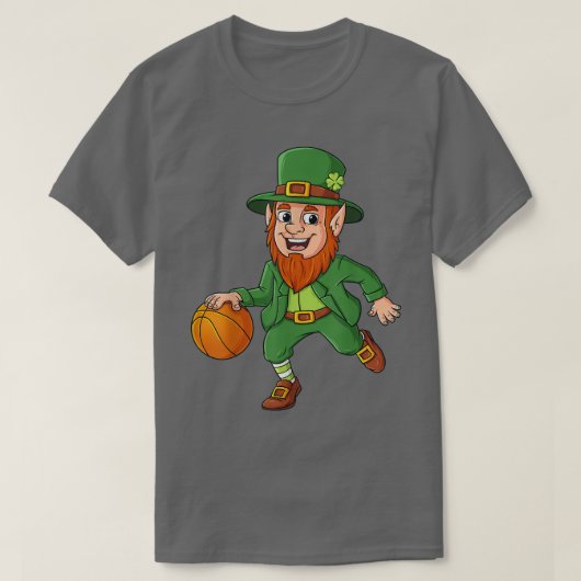 St patricks dayレプレチャンバスケットボールラッキーボーイズG Tシャツ (デザイン正面)