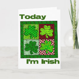 St patricks day今日アイリッシュ カード