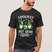 St patricks day先生キッズルッキエストファーストグレード tシャツ (正面)