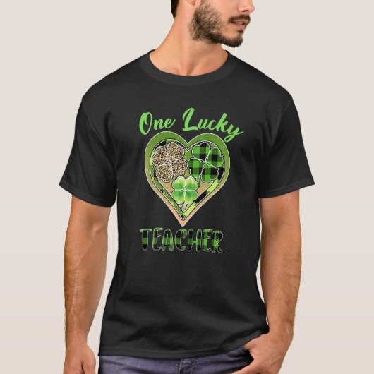 St patricks day先生シャルトバッファロープレイドシャーマー tシャツ (正面)