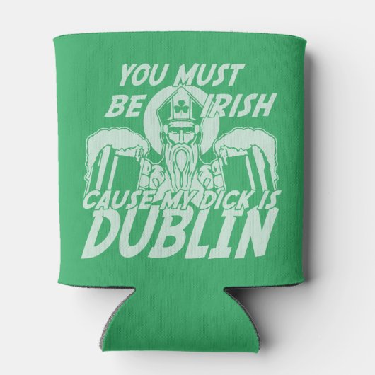 St patricks day君はアイルランド人に違いない 缶クーラー (裏面)