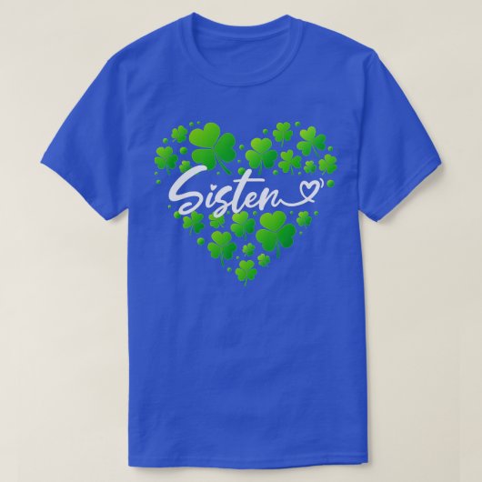 St patricks day姉妹（女性用シスター） tシャツ (デザイン正面)
