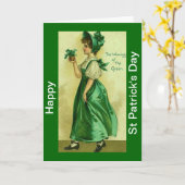 St patricks day幸せなカード カード (黄色い花)