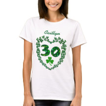 St patricks day幸運な3月17日の第30誕生日V03