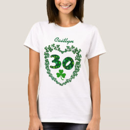 St patricks day幸運な3月17日の第30誕生日V03 Tシャツ