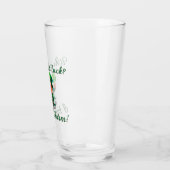 St patricks day幸運を必要とする私はチャームを持つ タンブラーグラス (左)