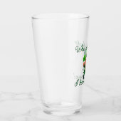 St patricks day幸運を必要とする私はチャームを持つ タンブラーグラス (右)