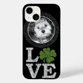 St patricks day愛とアイルランドのシャムロックと写真 Case-Mate iPhoneケース (裏面)