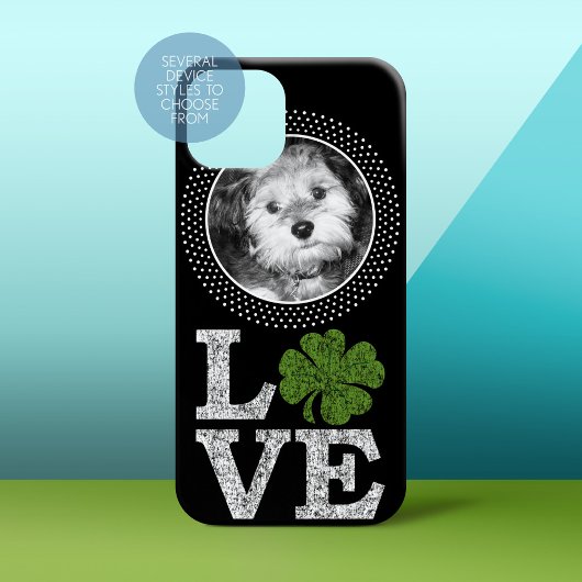 St patricks day愛とアイルランドのシャムロックと写真 Case-Mate iPhoneケース