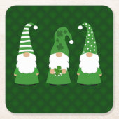 St patricks day格言 スクエアペーパーコースター (正面)
