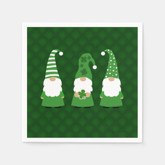 St patricks day格言 スタンダードカクテルナプキン (正面)