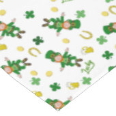St patricks day模様 テーブルクロス (アングル)