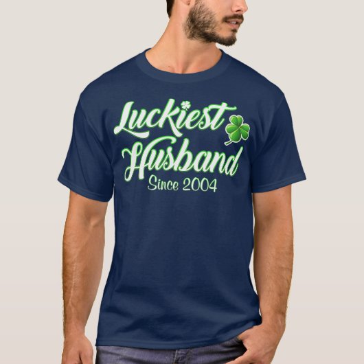 st patricks day男性ギフト結婚記念日 tシャツ (正面)
