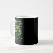 st patricks day素晴らしを再びおもしろいトランプ兵W コーヒーマグカップ (正面左)