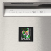 st patricks day素晴らしを再びおもしろいトランプ兵W マグネット (インサイチュ (食洗機))