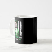 st patricks day素晴らしを再びおもしろい切る コーヒーマグカップ (正面左)