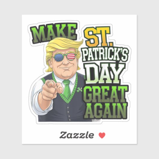 st patricks day素晴らしを再びおもしろい切る シール (シート)