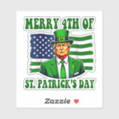 st patricks day素晴らしを再びおもしろい切る シール (シート)