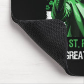 st patricks day素晴らしを再びおもしろい切る マウスパッド (コーナー)