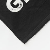 st patricks day素晴らしを再びアメリカ国旗のシャムロックにする フリースブランケット (角)