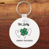 St patricks day緑 キーホルダー (正面)