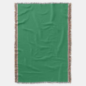 St patricks day緑 スローブランケット (正面縦)
