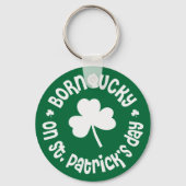 St patricks day誕生日 キーホルダー (正面)