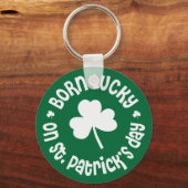 St patricks day誕生日 キーホルダー (正面)