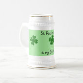 St patricks day誕生日 ビールジョッキ (正面左)