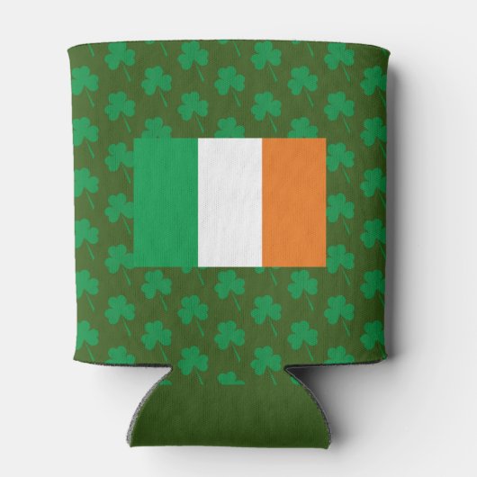 St patricks day賛美信仰ホープ愛アイリッシュ国旗 缶クーラー (裏面)