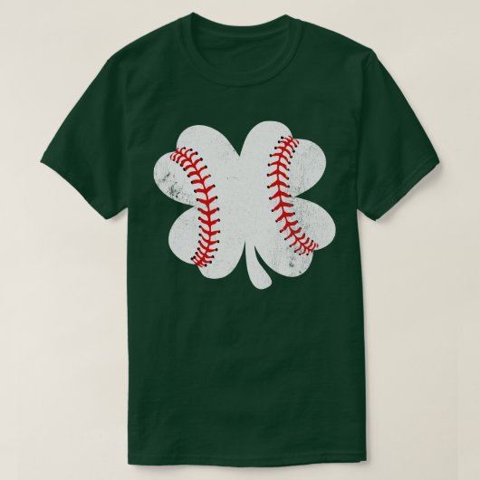 St patricks day野球インザクローバー tシャツ (デザイン正面)