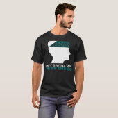 St patricks day4葉C心不安障害 Tシャツ (正面フル)
