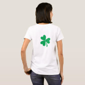 St patricks day・アイリッシュ・ガール tシャツ (裏面フル)