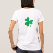 St patricks day・アイリッシュ・ガール tシャツ (裏面)