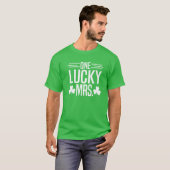st patricks day・アイリッシュ・シャムロック・クープル夫人 tシャツ (正面フル)