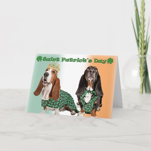St patricks day カード (正面)