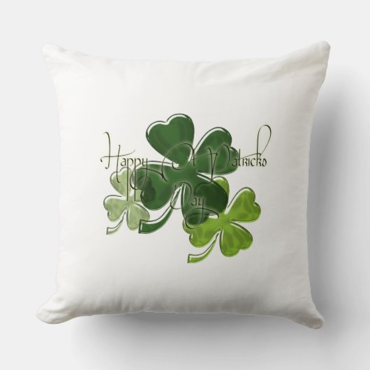 St. Patrick's Day クッション (正面)