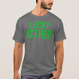 St patricks day、グルーントスタイルラッキーマザー tシャツ